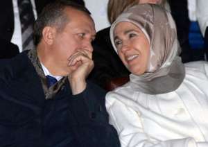 Erdogan, Rećep i žena mu Emina